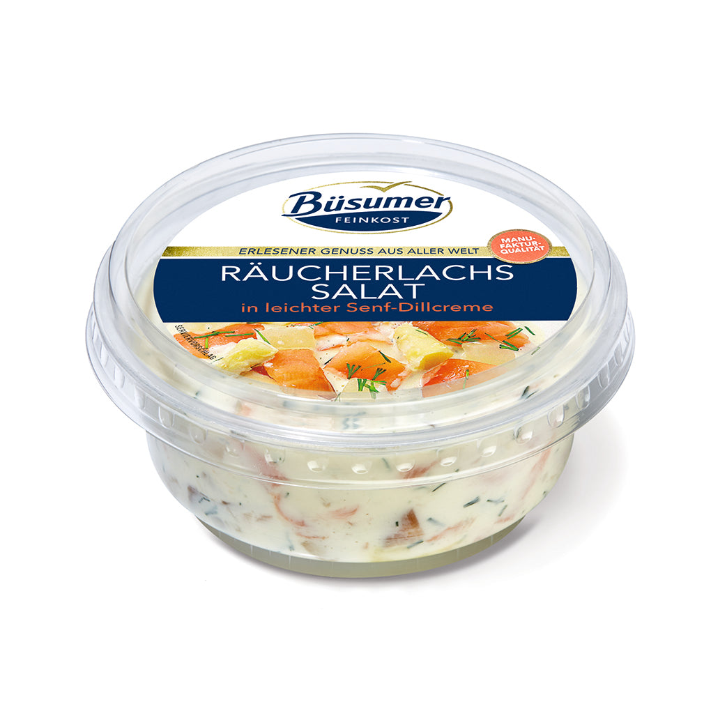 Räucherlachs Salat